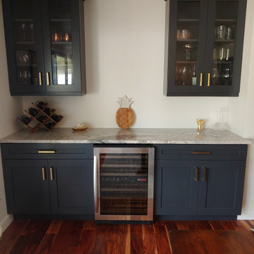 Wood and White creates a Bright Delight!
