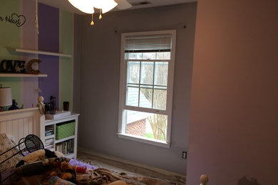 Inspiration for a craftsman bathroom remodel in Raleigh