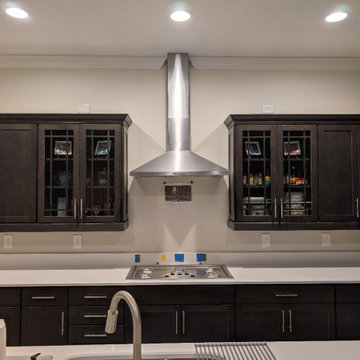 Before vs. After: Custom Stainless Steel Range Hood Leads the Reno Style
