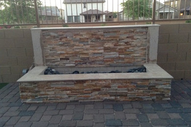 Inspiration for a mediterranean landscaping in Phoenix.