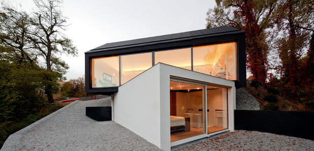 Современный Фасад дома by Fabi Architekten BDA