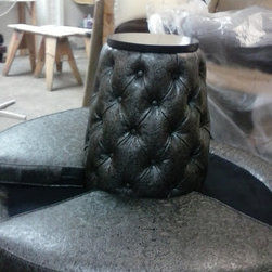 Circle Leather Banquette Sofa - Products