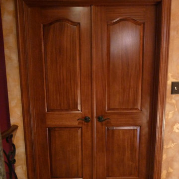 Mahogany bedroom doors