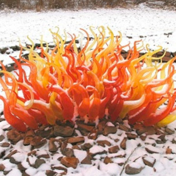 "Glass Grass" - Great Garden Sculptures