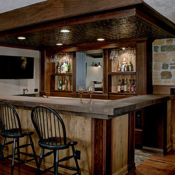 Custom Basement Bar