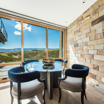 Contemporary in the mountains