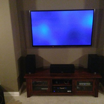 Interior TV Mounting