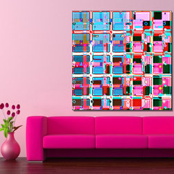 My art on wall - part 3 - MATRIX - Artwork