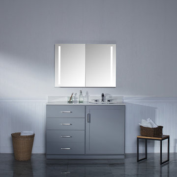Emery LED Medicine Cabinet with 2 Doors