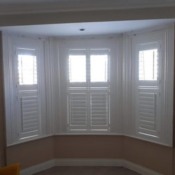 Tier on tier shutters and caf&eacute; style shutters installed in Drumcondra, Dublin 7. - Products