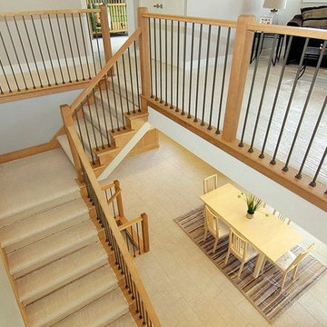 Open staircase