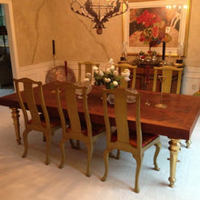 help in dining room for table and chairs