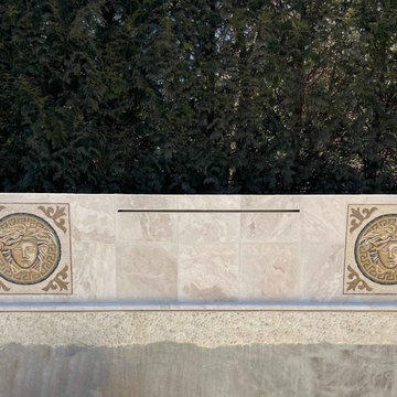 Versace Logo Mosaic Design