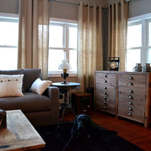 windows and curtains
