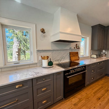 Kitchen | Two-Level Addition Allendale NJ