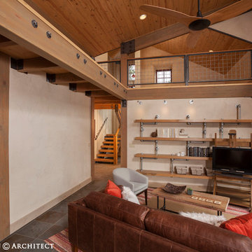 Modern Mining Strawbale Get-Away