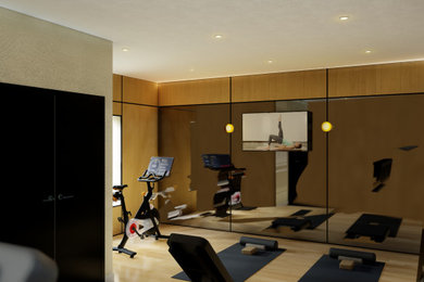 PRIVATE RESIDENCE HOME GYM | WATERMILL, NY