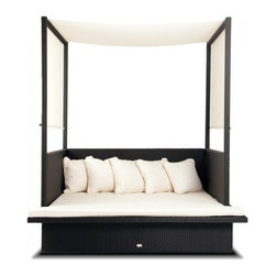 Outdoor Canopy Bed Black - Canopy Beds