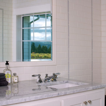 Country White Kitchen + Bath