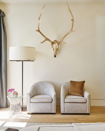 Transitional Bedroom by R Brant Design