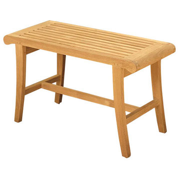 Teak Outdoor Occassional Bench
