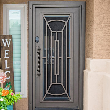 Optical Iron Entry Door Exclusive