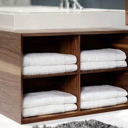 M Collection - Storage Furniture Cube Bathtub / 4 Niches - Right side MCF 50R-N- - Products