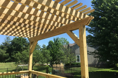 Treated Pine Deck, Two Extra-Wide Staircases, Added Pergola