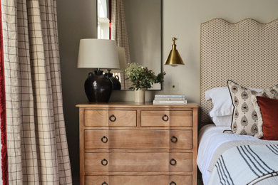 Design ideas for a traditional bedroom in Berkshire.