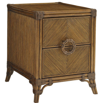 Bungalow Chairside Chest - Natural