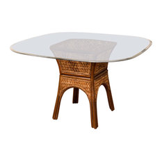 50 Most Popular Wicker Rattan Dining Room Tables For 2021 Houzz