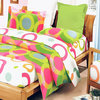 Blancho Bedding - Rhythm of Colors 100% Cotton 4PC Sheet Set (King Size)