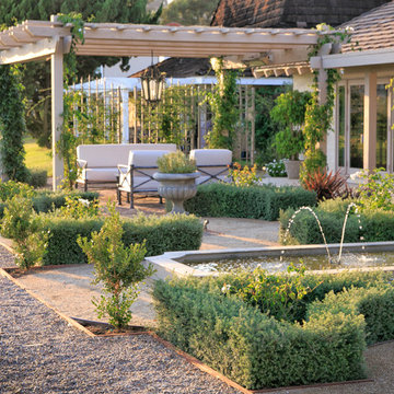 Calming French Garden
