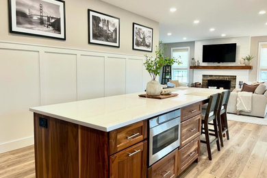 Example of a kitchen design in Philadelphia