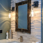 Luxury Makeover to small shower alcove - Contemporary - Bathroom