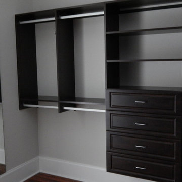Master Closet in Chocolate