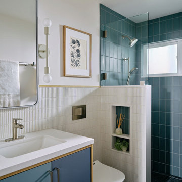 "Hide and Seek" Contemporary Bathrooms and Laundry