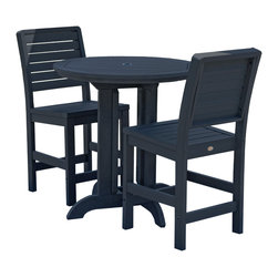 Weatherly 3pc Round Counter Dining Set - Products