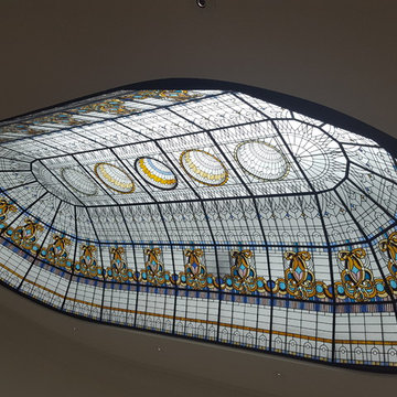 Stained Glass Skylight Dome
