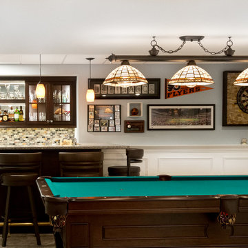 Family Game Day Basement in Lansdale, PA