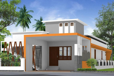 Minimalist exterior home photo