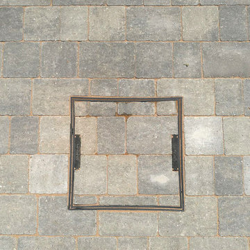 Brett Alpha Silver Haze Block Paved Driveway