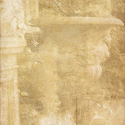 French Garden In Sepia - Prints And Posters