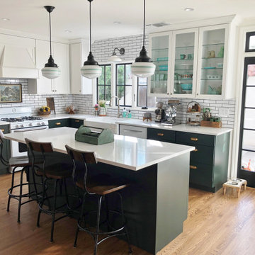 Vintage-Meets-Modern Kitchen Renovation