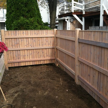 Newburyport Patio Fence