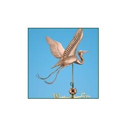 Blue Heron Weathervane - Weather Vanes