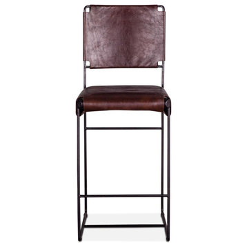 Melbourne Industrial Modern Counter Chair