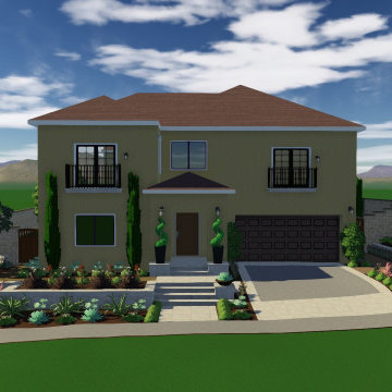Shi Residence, Irvine 3D