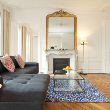 Parisian charm in this stunning living room