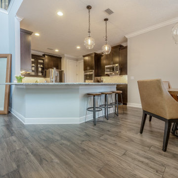 Distressed Hickory Wide Plank